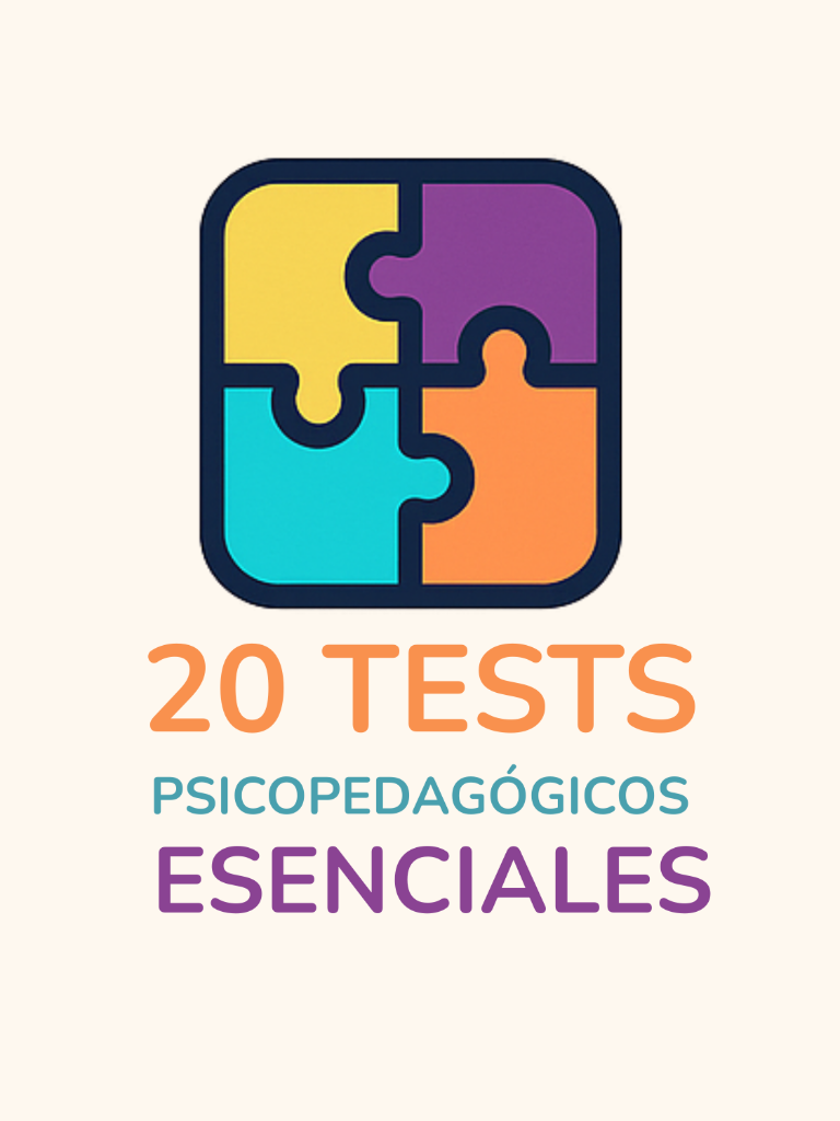 20 Tests Psicopedagógicos